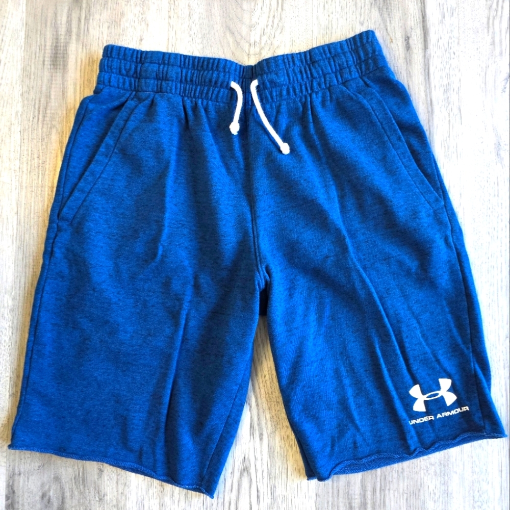 Mens Under Armour Fleece Jogger Shorts